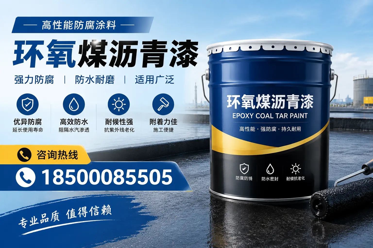 环氧煤沥青漆的主要成分与功能，栾城用户深度了解